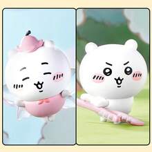 Miniso Qianchuan Happy Partner Series Blind Box Figures, 10 Cute Characters Randomly Shipped, With Transparent Wings/Themed Accessories, PVC Material 3D Design, Desktop Ornament/Desktop Decoration/Blind Box Collection Cute Accessories (1 Randomly Shipped) - Multicolor - View 8