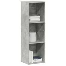 Libreria/mobile TV vidaXL Grigio Cemento 36x30x114 cm Materiale a base di legno - Grigio - Visualizzare 1