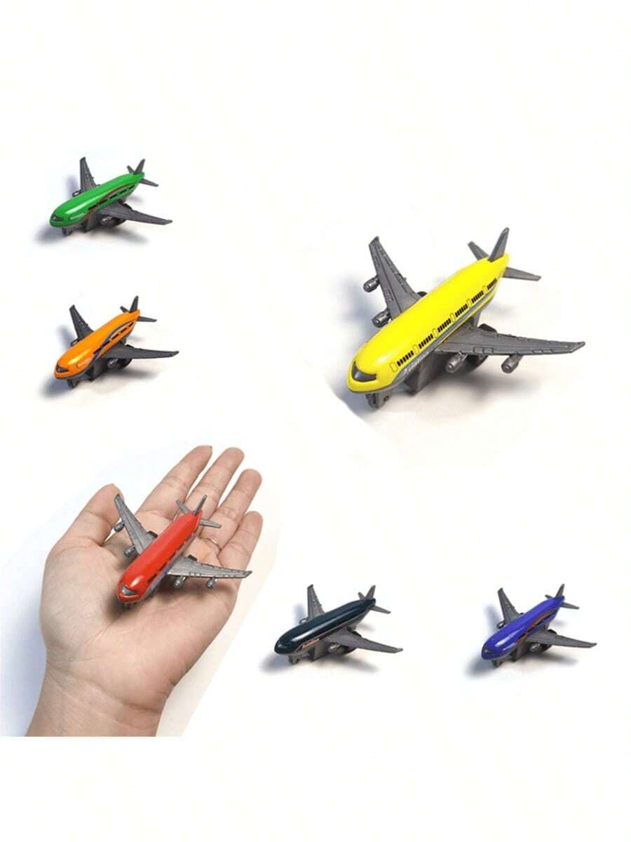 Mini Alloy Airplane Toy, Alloy Model Airplane Toy, Suitable As Christmas Stocking Stuffer, Party Favor, Party Toy, Gift Box Filler, Birthday Gift