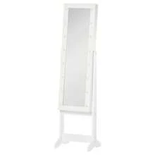 HOMCOM Floor Standing Jewelry Rack - White - View 10