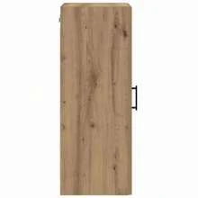 vidaXL Wandschrank Artisan-Platte 34,5 x 34 x 90 cm - Braun - Übersicht 7