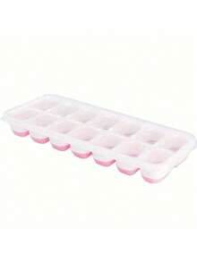 1 Piece 24/14-Cavity Ice Tray Mold With Transparent Lid, Silicone Maker, Easy Release Stackable Ice Mold, Suitable For Summer Drinks And Freezing, Perfect For Kitchen, Parties, And Home Use - Multicolor - View 8
