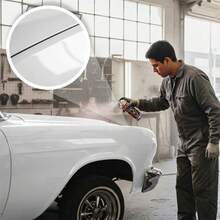 VINILMAX Pintura en Aerosol de Alta Temperatura 400 ml – Acabados Mate, Brillante y Fluorescente en Colores Variados y Negro Chasis | Secado Rápido | Para Metal, Madera, Cerámica, Manualidades y Uso Automotriz - Blanco Brillante - Ver 3