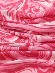1 Khăn vuông in họa tiết đơn giản 70cm, Khăn bandana mùa xuân mới cho nữ, Thắt lưng đa năng, Trang trí túi xách, Băng đô, Khăn quàng cổ thời trang - Màu Hồng Tươi - Xem 2