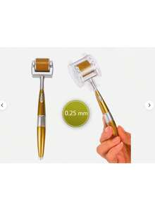 540/192 微针滚轮，适用于面部肌肤护理、头皮护理、日常护理、开学季，保护性包装，情人节礼物