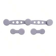 Clips en silicone pour friteuse à air 464°F - Conception à connexion rapide, maintient fermement le papier sulfurisé et les doublures, convient à toutes les friteuses à air avec bords de panier magnétiques, sans rayure et facile à nettoyer, accessoires pour friteuse à air Clips magnétiques Silicone - Multicolore - Voir 7