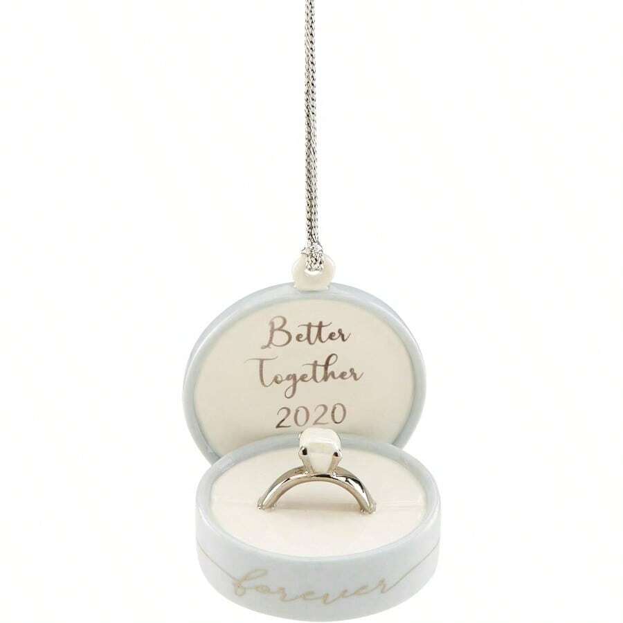 QY- Lenox 2020 Together Forever - Caja Decorativa para Anillos 02 kg Multicolor -2195 - Multicolor - Ver 1