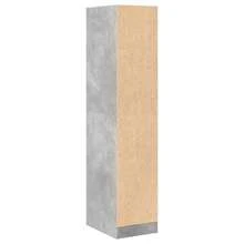 Armoire à pharmacie vidaXL Gris béton 30 x 41 x 144,5 cm Matériau à base de bois - Gris - Voir 7
