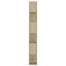 Étagère de séparation vidaXL Chêne Sonoma 60x24x186 cm Matériau à base de bois - Tabac - Voir 6