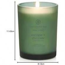 Chesapeake Bay® Candle Mind & Body - Vela en tarro mediano, nutre + renueve (coco y sándalo)(Escape + Discover Single Wick) - Multicolor - Ver 6