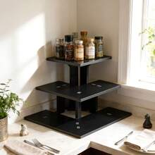 Multi-Layer Desktop Organizer Rack, Party & Event Beverage & Snack Display Stand, Product Showcase Shelf