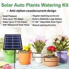 Solar Drip Irrigation Set Latest Solar Drip Irrigation System Balcony Garden - 如圖所示 - 查看 4