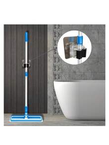 4pcs/2pcs/1pc Drill-Free Mop Clips, Suitable For Mops, Brooms, Towels, Bath Balls, Windshield Wipers, Etc. Home & Bathroom Decor, Back To School Essential. - Multicolor - View 8