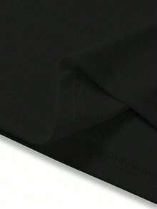 Graphic Print T-Shirt  Plus Size Oversized Baggy Graphic T-Shirt - Chaos Grunge Aesthetic Y2K E- 90s 2000s Retro Emo Punk Goth Harajuku Streetwear With Bold 'Chaos' Print - Black Summer Casual Tee, Relaxed Fit Top |   Soft Fabric Shirt, Vintage T Shirts - 黑色 - 查看 4