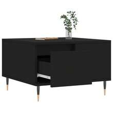 Tavolino da caffè vidaXL nero 55x55x36,5 cm Materiale a base di legno - nero - Visualizzare 4