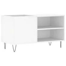 Mobile per dischi vidaXL, bianco, 85x38x48 cm, materiale a base di legno. - Bianco - Visualizzare 3