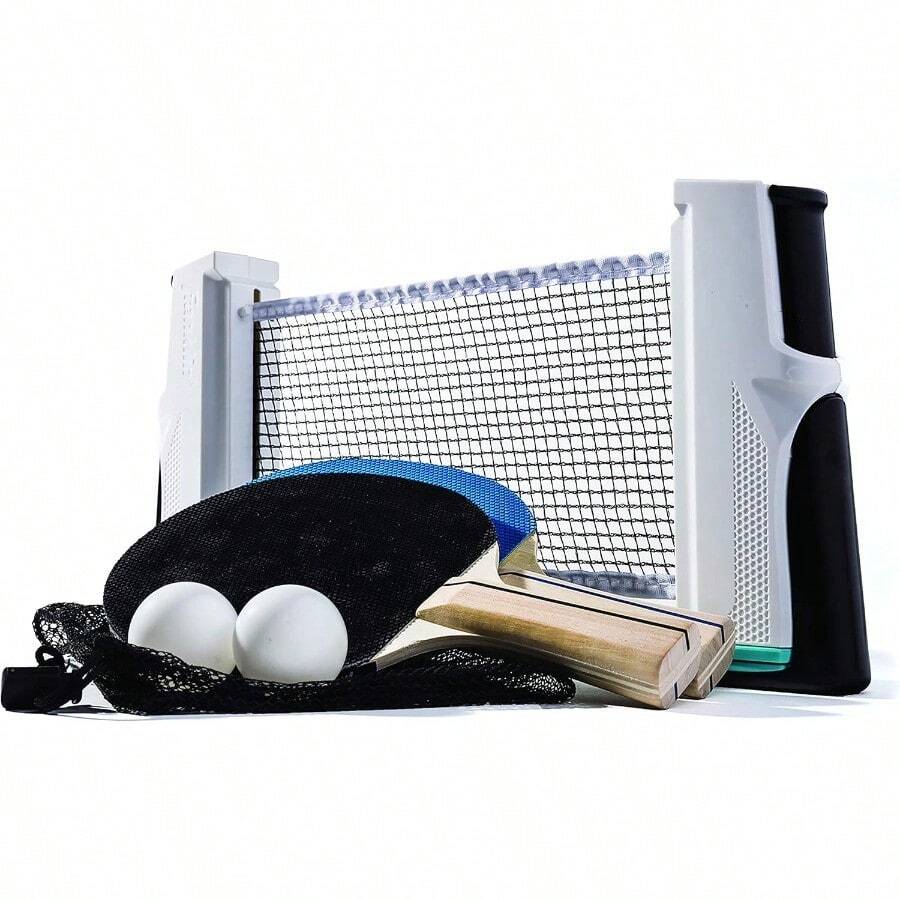 Franklin Sports Ping Pong Ping Pong Juego portatil de Mesa para Ping Pong + 2 Remo 2 Jugadores