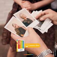 Polaroid Film instan retro eksklusif i-type, gradasi warna sinematik, keluaran stabil dengan suasana nostalgia, inspirasi kreatif tak pernah menunggu. - Kertas foto berwarna tipe I (kemasan ganda) (bingkai putih) - View 3