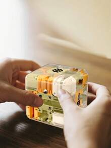 3D Maze Cube Beaded Puzzle Toy, An Intellectual Puzzle Game That Can Improve Children's Spatial Awareness, Problem-Solving Skills, Focus And Critical Thinking, Suitable For Children 3+ Years Old. It Is Both A Stress-Relief Activity Gift For Birthday Parties And A Cognitive Development Game. With Interlocking Design, Sturdy Structure, And Made Of High-Quality Plastic, It Is A Fun Interactive New Year/Birthday Gift For Kids. - Multicolor - View 12