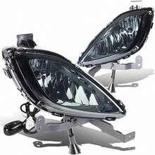 ASDDNA MOTORING FL-ZTL-132- Luz antiniebla con interruptor del lado del conductor y del pasajero mejora la visibilidad [Compatible con Elantra 11-13 Sedán de 4 puertas] - Ahumado - Ver 2