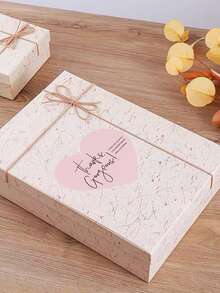 50pcs New Elegant Heart Thank You Labels -"Thank You For Supporting My Small Business" Thank You Cards - Arts & Crafts Supplies ﻿ - Many - View 4