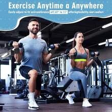 2pcs Ankle Weights, Wrist Weights, Adjustable Wearable Silicone Wrist Bangles, Wearable Arm & Leg Weights, Adjustable Wrist Ankle Weights, For Women & Men, Perfect For Walking, Running, Yoga, Pilates, Gym, Strength Training Wrist & Ankle Weights. Weighted Wristbands Are Designed For Home Gym Workouts (0.5/1Lb Each) - 2 PCS Wrist Weights (0.5Lb Each, total 1Lbs) - 查看 7