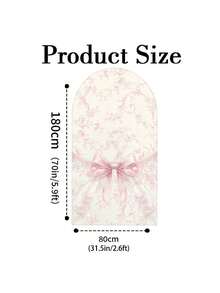1pc/65pcs 2D Flat Pink Bow Decor Party Arch Backdrop Cover, Party Arch Zipper Closure Arch Support Cover, Decorative Elastic Fabric - Ideal For Holidays, Outdoor Lawn Parties And Events. Party Arch Decor, Event Backdrop Decor, Party Decor, Party Arch, Holiday Decor (Arch Stand Not Included) - Multicolor 01 - View 31