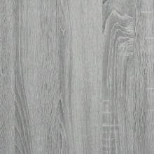 Bibliothèque vidaXL Gris Sonoma 50 x 31 x 137,5 cm Matériau à base de bois - Gris - Voir 8