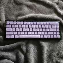 136 Keys Full Set Magical Wave Purple Keycaps, Suitable For Mechanical Keyboard And Magnetic Axis Keyboard DIY - Lilac Purple - View 7