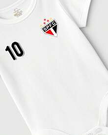 Baby Bodysuit, Children's Clothing, Soccer Teams, Brazilian Clubs, Bodysuit - 聖保羅 - 查看 6