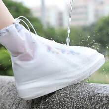 TLL  Cubrezapatos de Lluvia Impermeables Antideslizante Reutilizable Cubrezapatos Botas de Lluvia para Ciclismo al Aire Libre Hombres Mujeres L Women5-7 MAN3-5 XL(W7.5-9 M5.5-7) XXL(W9.5-11.5 M7.5-9.5) XXXL(W12-14 M 10-13)9917 - L - Ver 6