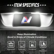 ASDNUVIN LIGHTING NVL-LPL-013 Par de Luces LED de Carcasa Negra/Lente Transparente compatibles con Mustang 2015-2022 - Carcasa negra / Lente transparente.+Grand Cherokee 14-20 - Ver 2