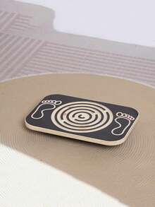 日常健身平衡板，腿部力量训练平台 - 黑色 - 查看 3