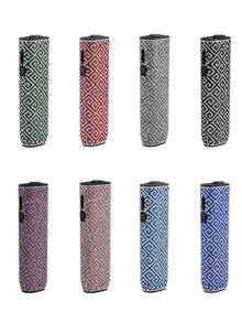 BLBLBL 一套奢华水钻几何图案保护壳，闪亮可爱设计，适用于IQOS ILUMA I ONE，适合作为礼物送给妈妈、女朋友、男朋友、爱人 - 彩色 - 查看 4