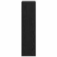 Bibliothèque vidaXL aspect chêne noir 40 x 30 x 114 cm Matériau à base de bois - Noir - Voir 6