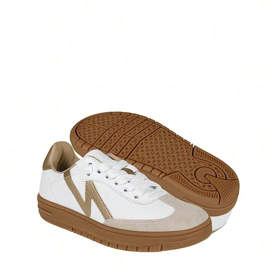 CASUAL TENNIS FOR GIRL NOMADAS 25100 SIMIPIEL WHITE - White - View 1