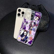 Funda de Teléfono con Patrón de Anime de Moda Samsung215667Z Regalo de Navidad Funda de Teléfono Transparente, Adecuada para  16,  16E, Promax 16Pro 16Plus 16, 15Promax 15Pro 15Plus 15, 14Promax 14Pro 14, 13Promax 13Pro 13, 12Promax 12Pro 12 - transparente - Ver 9