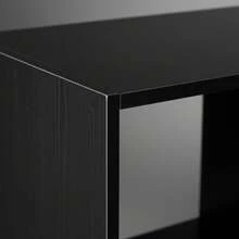 Ecommerc3 MOBLEKIT | Modular Wooden Shelves With Different Compartments And Door Options, Bookcases And Storage Furniture For Bedroom, Kitchen Or Entryway - Negro - 6 Comp | 61.2*29.7*91.2cm - View 5