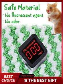 6pcs Soft Fleece Blanket, Rabbit Hamster Cage Mat, Wool Fabric Bedding Pad, Suitable For Small Pets Like Guinea Pigs, Puppies, Kittens, Hedgehogs, Squirrels