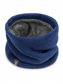 男女通用冬季围巾，带护耳功能，加厚抓绒保暖，韩版多功能围脖，适合学生、户外休闲骑行等场合。