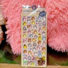 3D Ghostly Family Embossed Crystal Stickers, Student Reward Stickers Suitable For Water Bottles, Stationery, Luggage, Laptops, Phones, Decorative Stickers - Multicolor - View 6