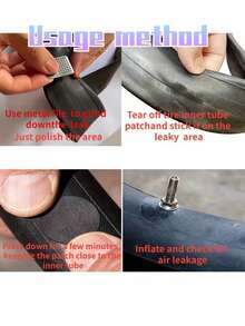 5pcs/10pcs Bicycle Tire Repair Patch Kit - Multicolor - View 4