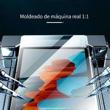 2x Protector de Pantalla para Samsung Galaxy Tab S9/S8/S7 11 Pulgadas Mica de Cristal Vidrio Templado Glass,35879023 - Rosa Pálido - Ver 6