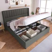 Bed Frames - Grey - View 1