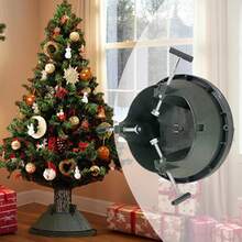 zxr Base Inferior para Árbol Soporte para Árboles de Navidad Base con Función de Almacenamiento de Agua y 3 Tornillos Ajustables para Decoración en Fiestas Navideñas en Porche o Casa de Campo125 - METRO - Ver 3