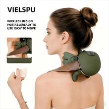 Vielspu 4D Neck Massager, Shoulder Heating Massage, A Wireless Portable Massager, Simulating The Action Of Human Hands, Suitable For Relieving Neck Pain Relaxing Muscles, With Three Adjustable Modes. - 豪華增強型 - 查看 9