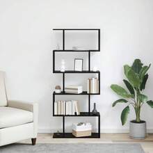 Étagère vidaXL marron 70 x 24 x 161 cm Matériau à base de bois - Tabac - Voir 4