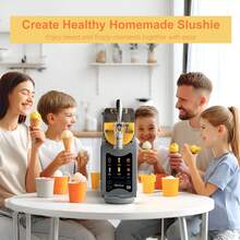 Commercial Slushie Machine - 88oz Single Tank Frozen Drink Maker For Margaritas, Smoothies & Cocktails, Easy-Touch Control, Home/Bar/Cafe Use - US A Type Plug(110-127V) - View 7