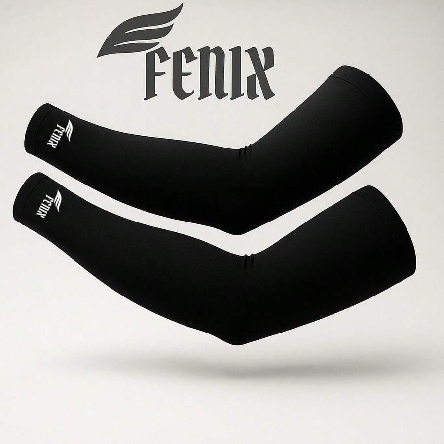 1 PAIR OF SLEEVE/UV SLEEVE SUN PROTECTION SLEEVE - Black - View 1