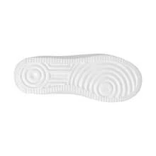 Tenis Pirma Joven Niña Niño Unisex Simipiel Blanco Deportivos Running Casual Ligeros Transpirables Antiderrapantes Zapatos Niña para Caminar Escuela Diario Comodos Moda Urbana Primavera Verano 5002-1 - Blanco - Ver 3